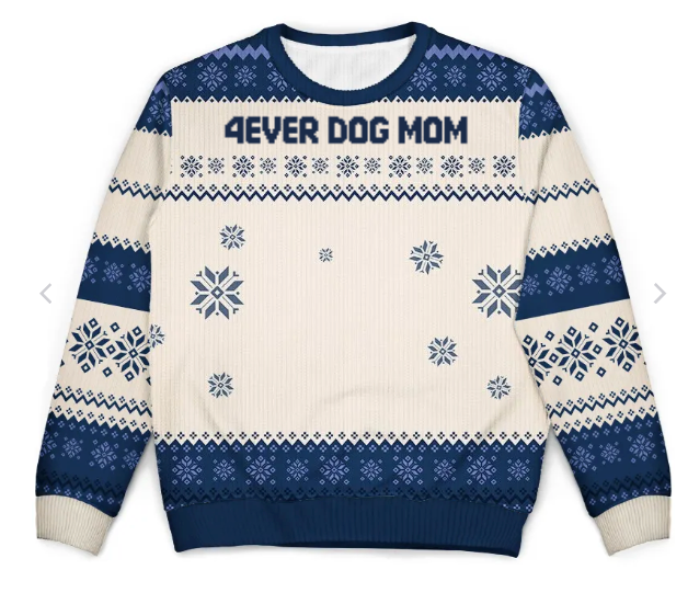 Kersttrui Gepersonaliseerd Klassiek Gebreid Sweater