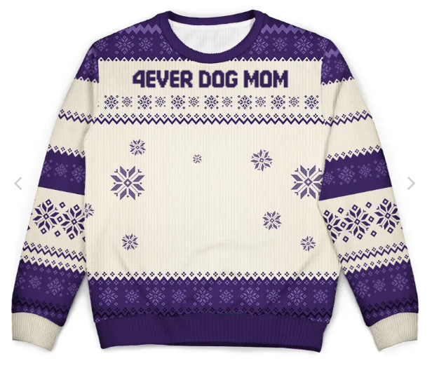 Kersttrui Gepersonaliseerd Klassiek Gebreid Sweater