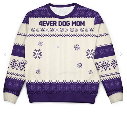 Kersttrui Gepersonaliseerd Klassiek Gebreid Sweater