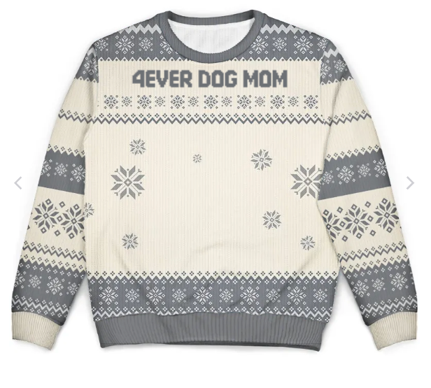 Kersttrui Gepersonaliseerd Klassiek Gebreid Sweater
