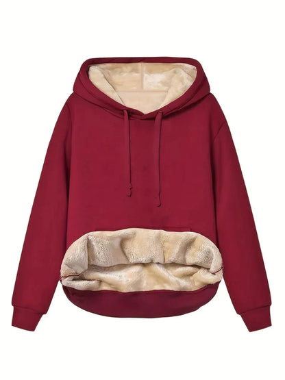 Faux Fur Hoodie Zacht en Warm voor Dames - Velinix