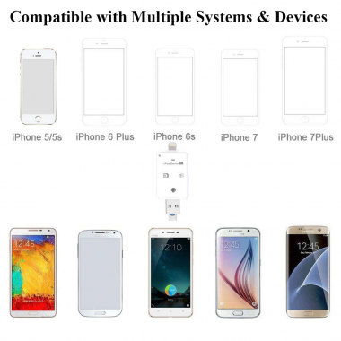 USB Stick en SD Kaart Lezer voor iPhone en Android
