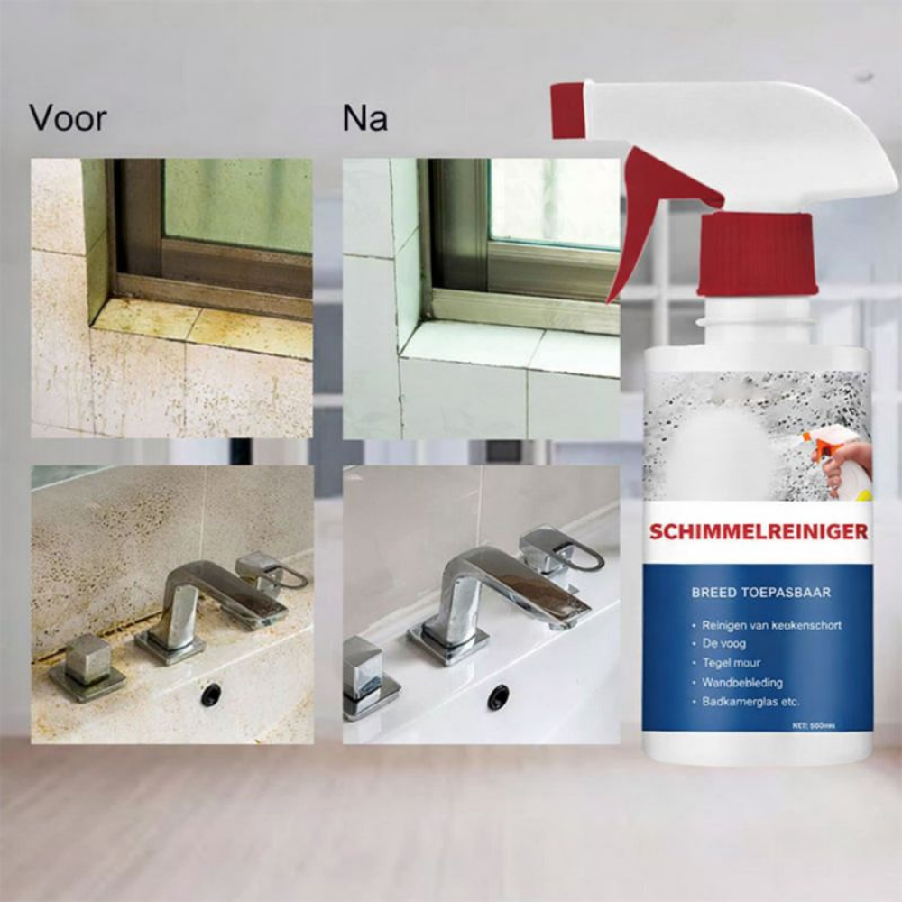 Schimmelreiniger Spray Sterk Voor Badkamer en Keuken