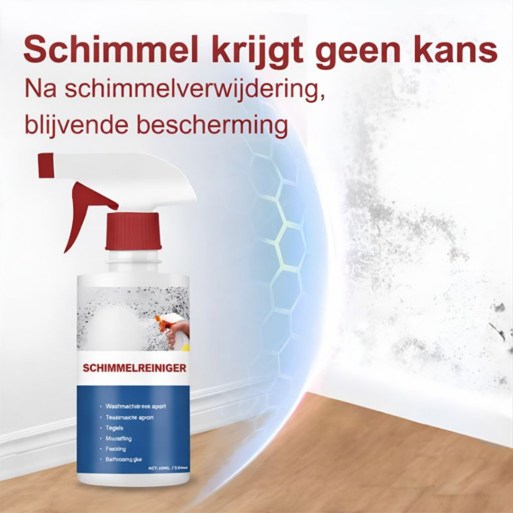 Schimmelreiniger Spray Sterk Voor Badkamer en Keuken