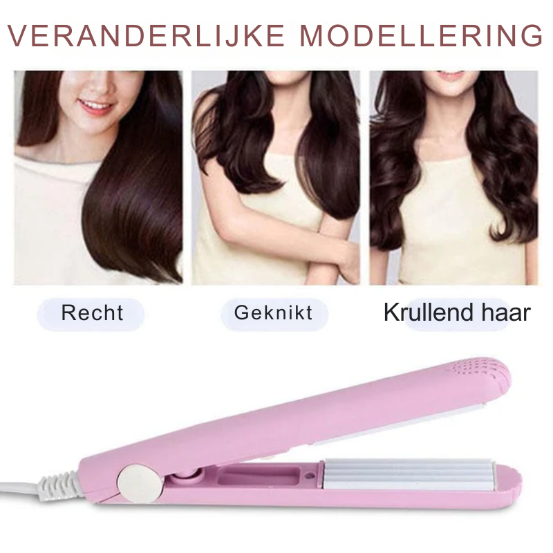 Krultang Mini 2-in-1 Keramisch Snel Stylen