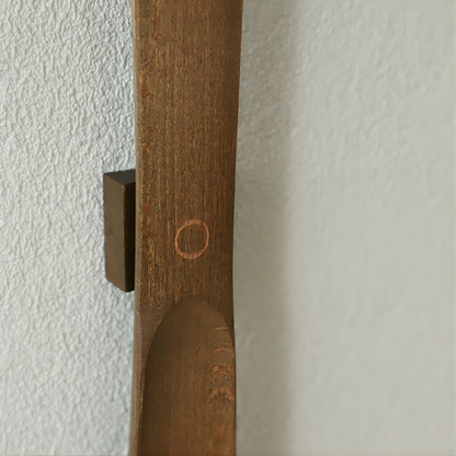 Houten Schoenlepel met Lang Handvat en Magnetisch Opbergings systeem