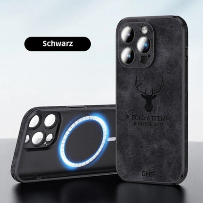 iPhone Hoesje Echt Leer Schokbestendig Stijlvol Design