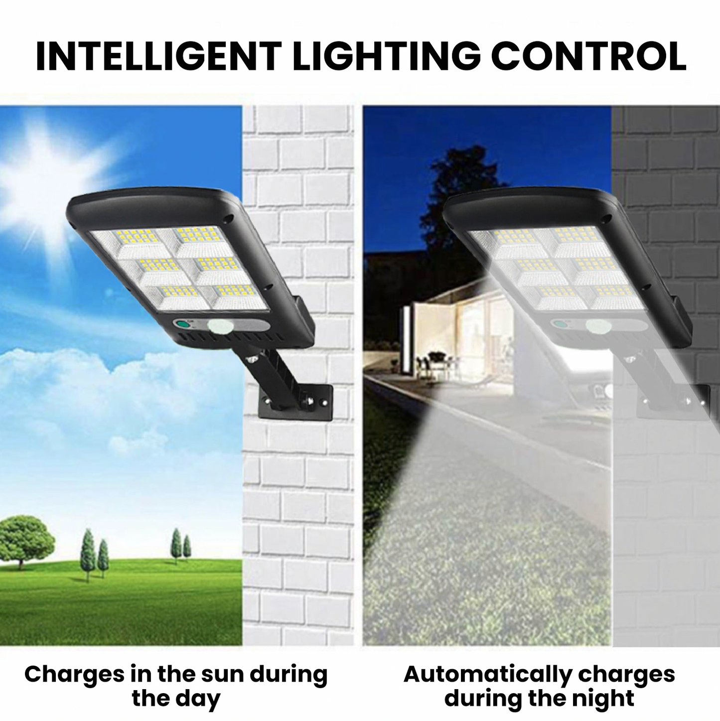 Nachtlamp met Bewegingssensor en Zonne-energie