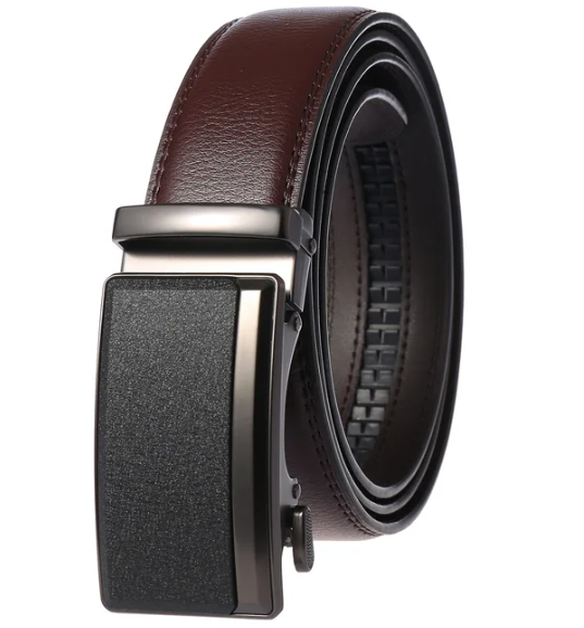 Lederen Herenriem met Automatische Gesp Luxe Design - Velinix