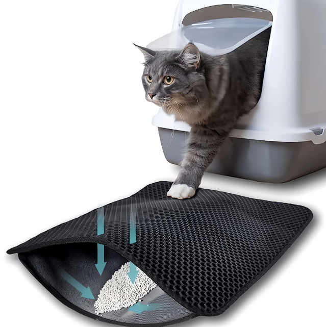 Kattenbakmat Schoon en Hygiënisch voor Harige Vrienden - Velinix