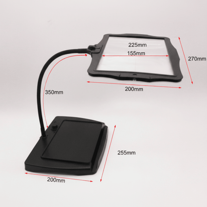 LED Vergrootlamp met Verstelbare Arm en Handsfree Licht