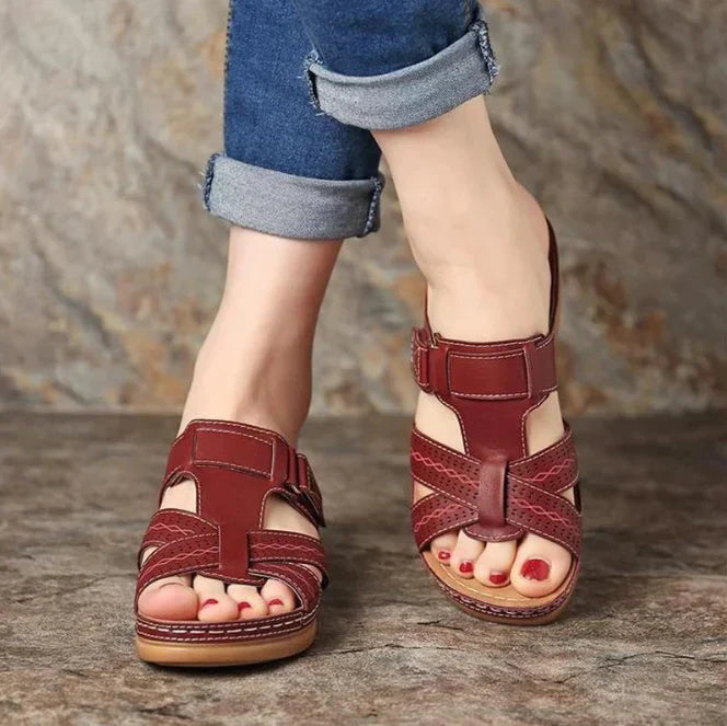 Audrey™ – Dames Sandalen met Voetbed Ademend Comfort en Stabiliteit-4
