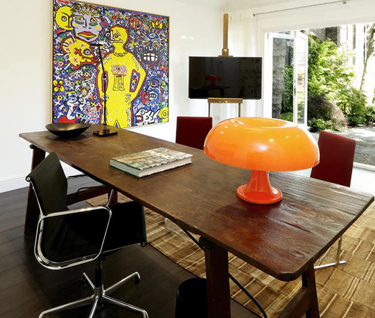 LED Tafellamp Paddenstoel Design voor Slaapkamer en Woonkamer - Velinix