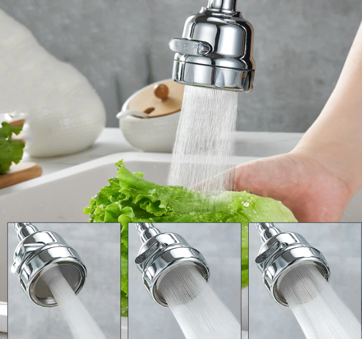 Waterbesparende Kraan met Filter en Diffuser