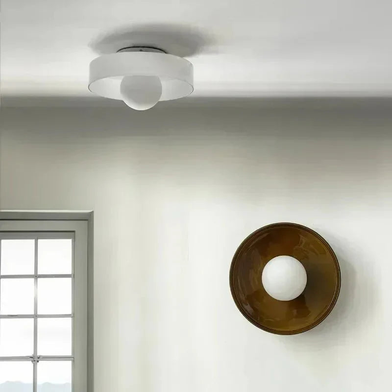Moderne Glas Plafondlamp Scandinavisch Design