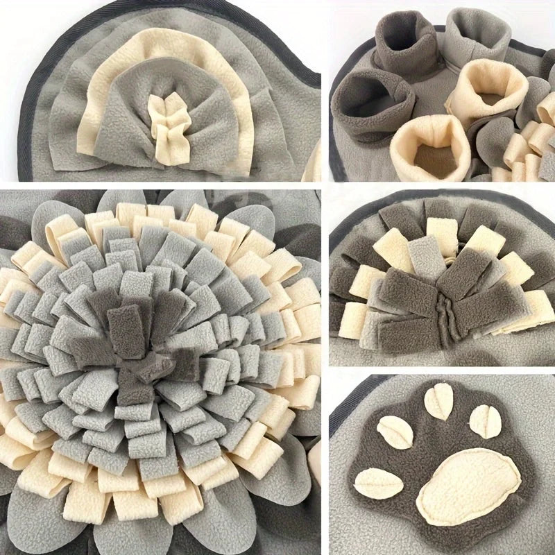 Interactieve Hondensnuffelmat Zacht Fleece Antislip
