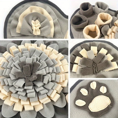 Interactieve Hondensnuffelmat Zacht Fleece Antislip