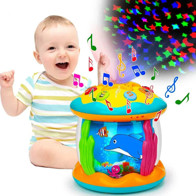 Baby Licht- en Geluidtrommel met Magisch Effect