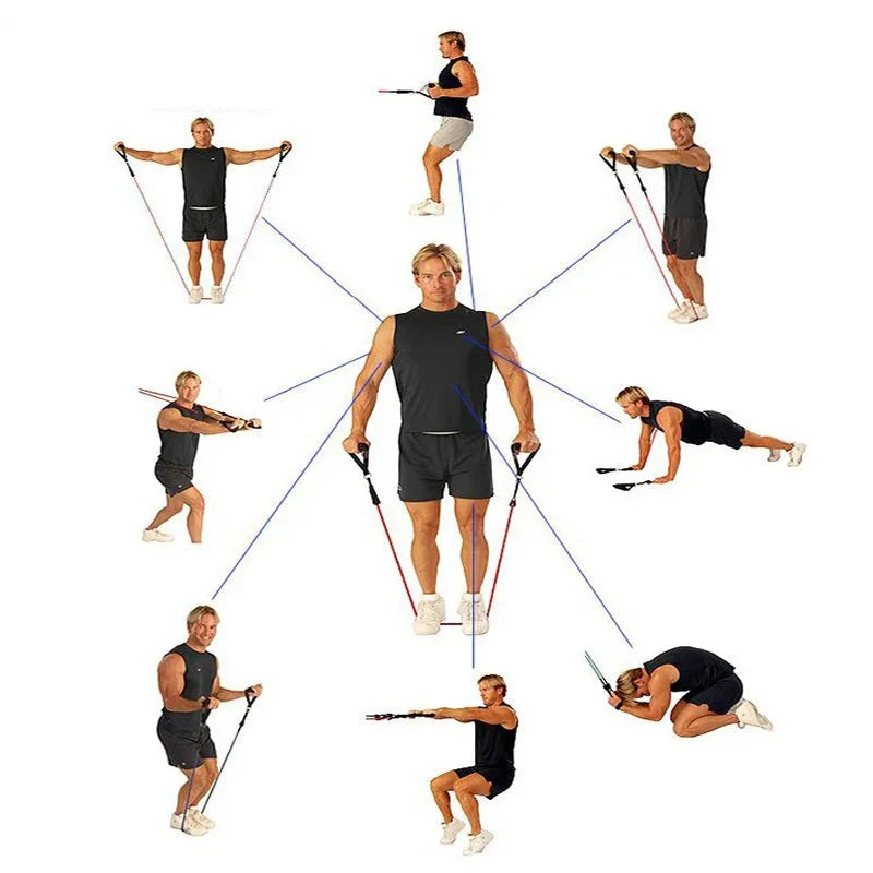 Weerstandsband Premium voor Thuis Training Alle Leeftijden