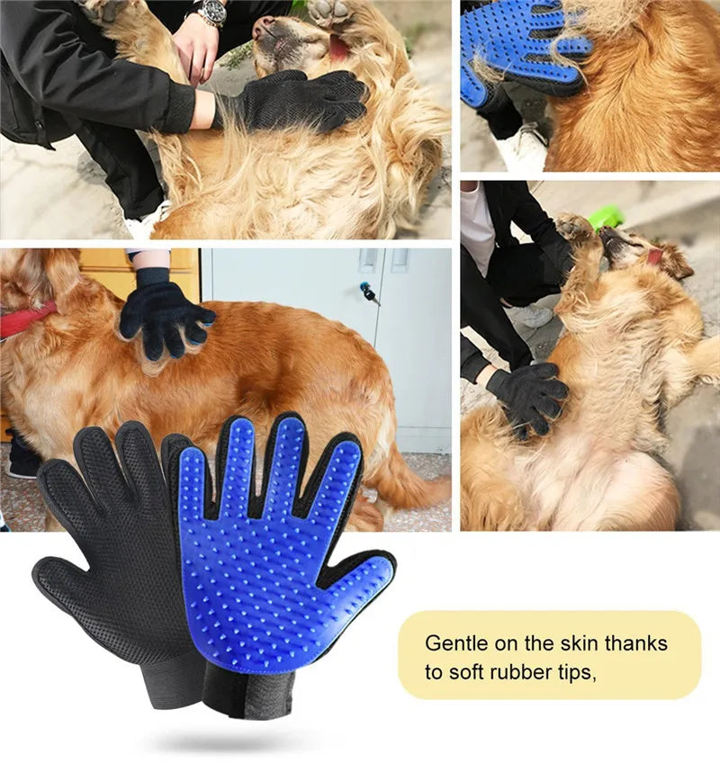 Dierverzorgingshandschoen voor Honden en Katten Massage