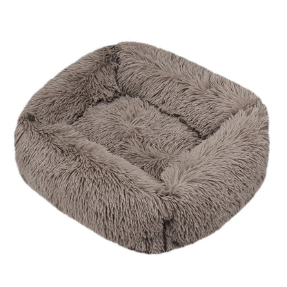 Pluche Hondenbed Luxe Wasbaar voor Honden en Katten