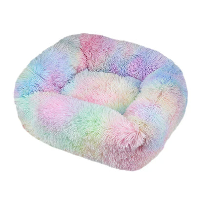 Pluche Hondenbed Luxe Wasbaar voor Honden en Katten