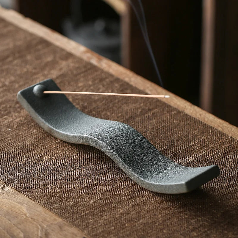 Keramische Wierookhouder Zen Design voor Wierookstokjes