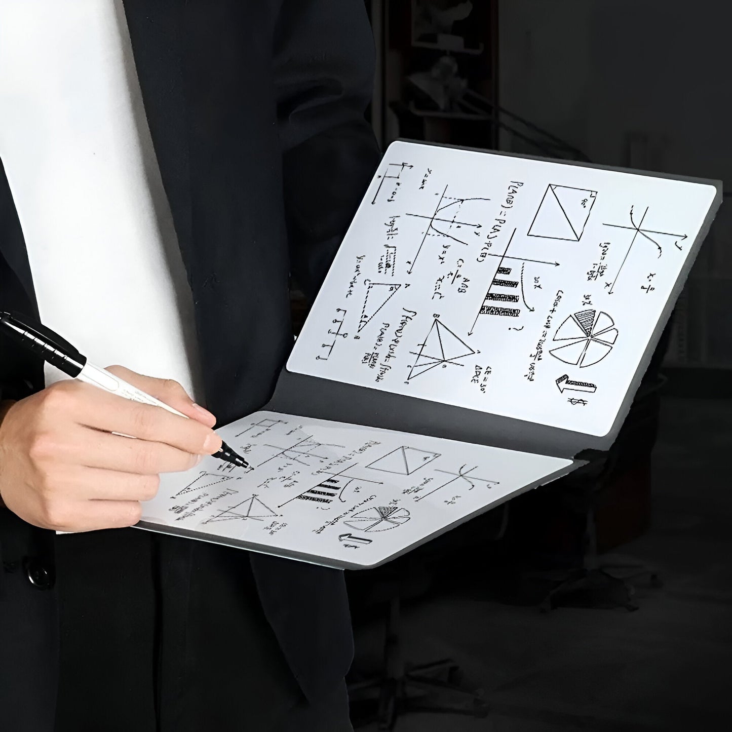 A5 Whiteboard Notebook Uitwisbaar Weekplanner voor Organisatie