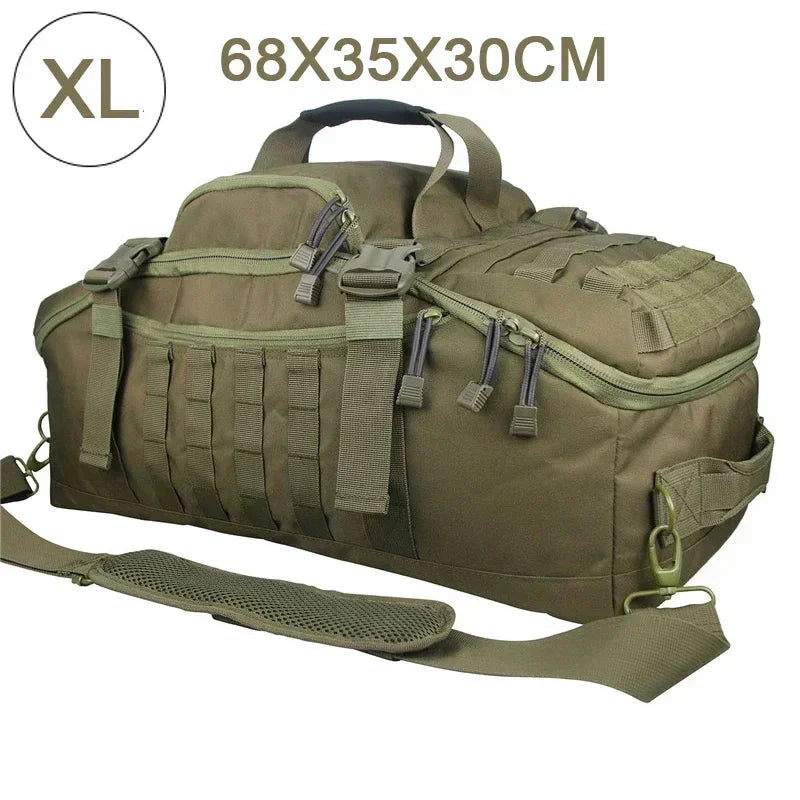 Tactische Reisrugzak Groot - Waterdicht en Robuust Duffle Bag