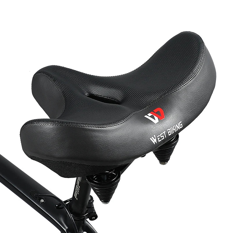 Comfortabele Fietszadel met Dikke Kussens voor MTB en Racefietsen - Velinix