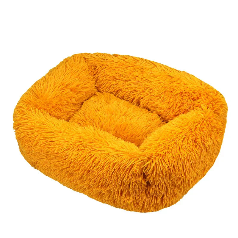 Pluche Hondenbed Luxe Wasbaar voor Honden en Katten