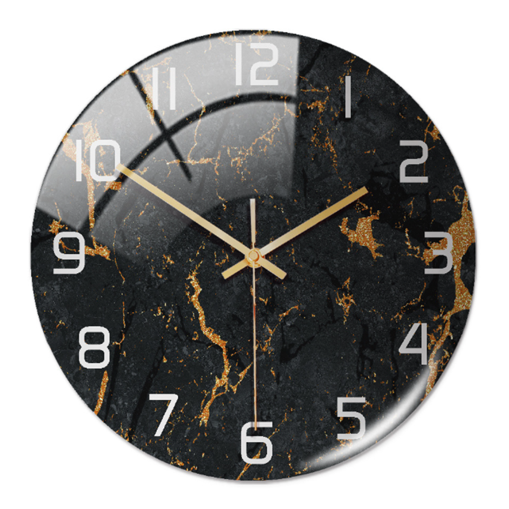 Marmeren Wandklok Stil Modern Design