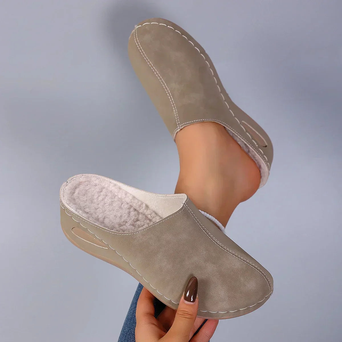 Comfortabele Huisslippers met Stevige Demping