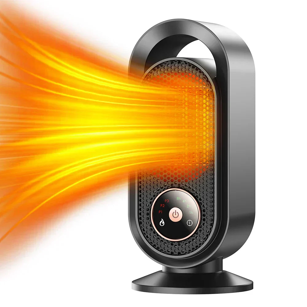 Draagbare Kachel 1000W Mini Verwarmer voor Thuis en Kantoor - Velinix