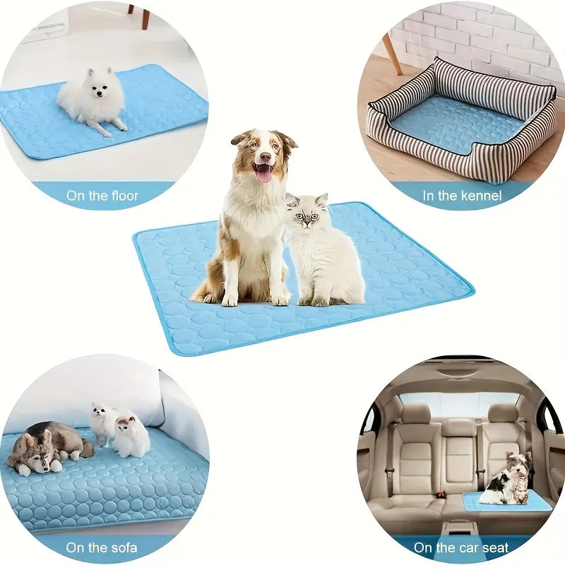 Koelmat voor honden en katten, ademend en wasbaar