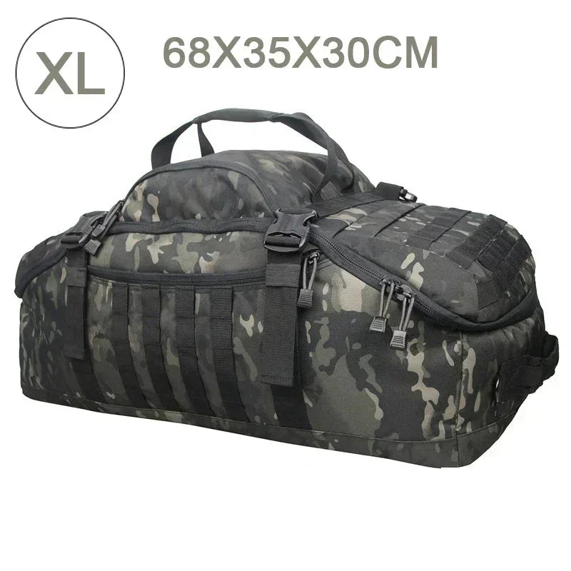 Tactische Reisrugzak Groot - Waterdicht en Robuust Duffle Bag
