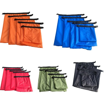 Waterdichte Droogzak Set 5-Delig voor Reizen en Outdoor