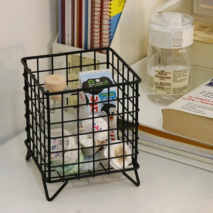 Eenvoudige Opbergkast met Grid Shelf Design voor Thuis