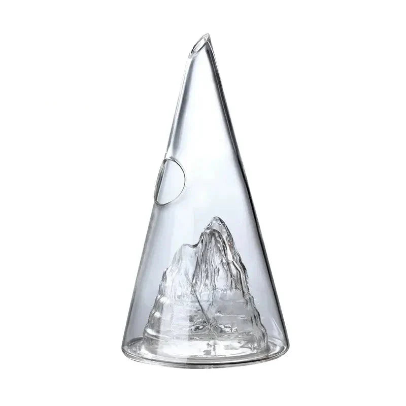 Wijngieter met Karaf Glas en Separator Snel en Efficiënt