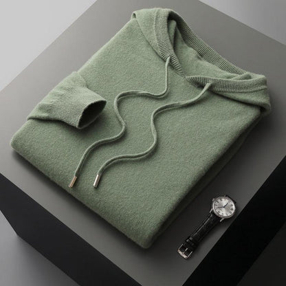 Merino Wol Hoodie Warm en Waterafstotend
