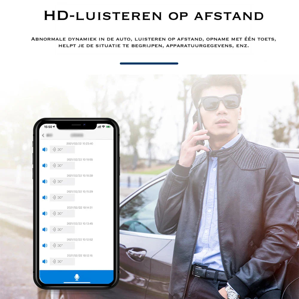 Sleutelzoeker GPS Tracker voor Sleutels, Huisdieren en Voertuigen