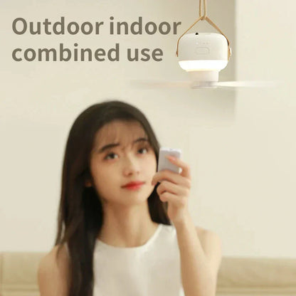 Plafondventilator met LED-verlichting Luxe Design