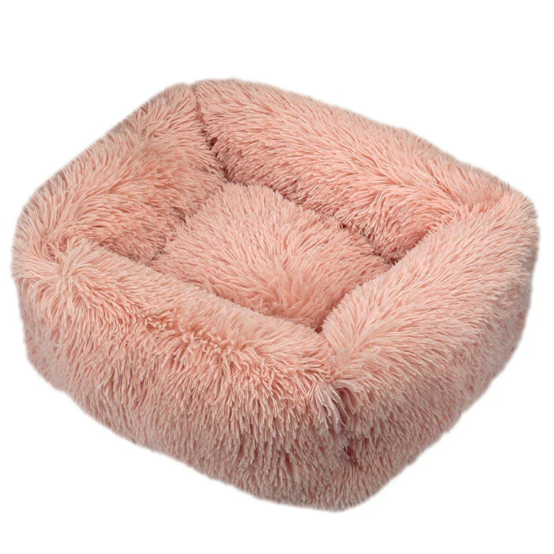 Pluche Hondenbed Luxe Wasbaar voor Honden en Katten