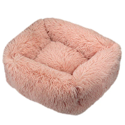 Pluche Hondenbed Luxe Wasbaar voor Honden en Katten