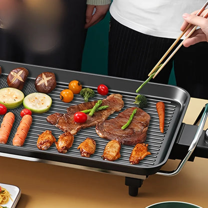 Elektrische Grill Rookvrije Anti Aanbak Met Thermostaat