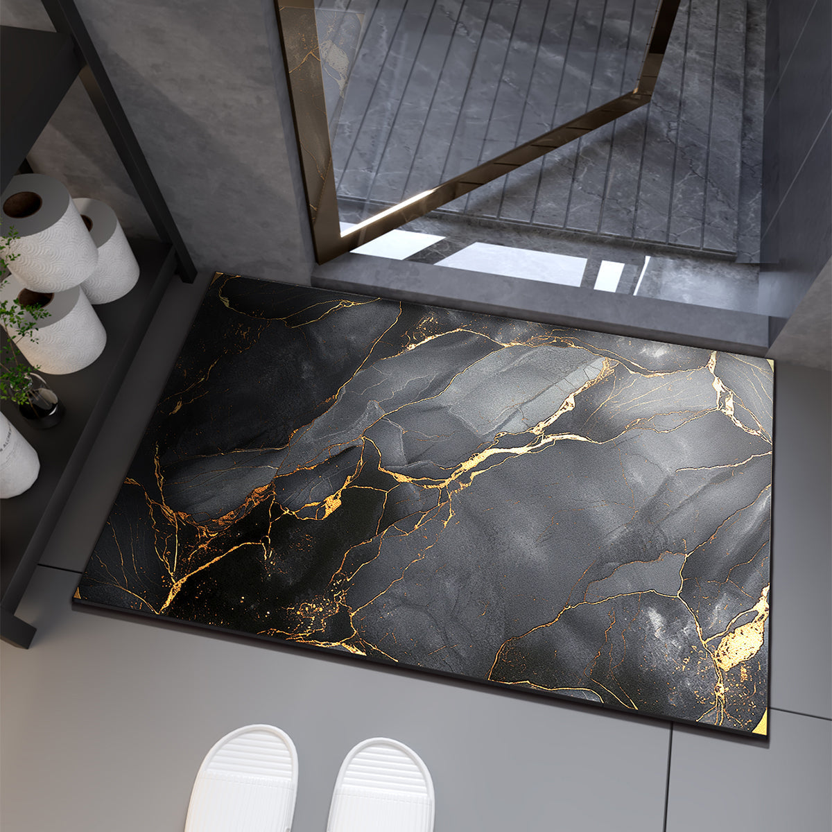 Duraluxe Vloermat Antislip Bescherming Elegant Design - Velinix