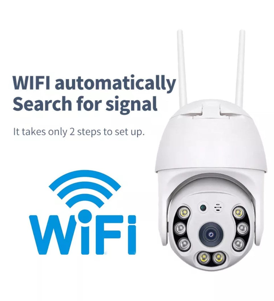 SecureVision - Draadloze wifi-beveiligingscamera voor binnen en buiten | 1080p HD, nachtzicht en bewegingsdetectie 7