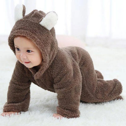 Baby Rompertjes Fleece Warm voor Pasgeborenen