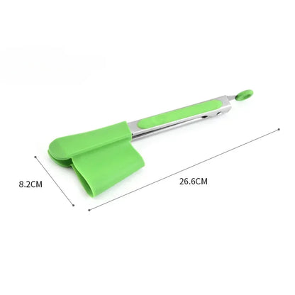 BBQ Tangen 9 Inch RVS met Silicone Handvat