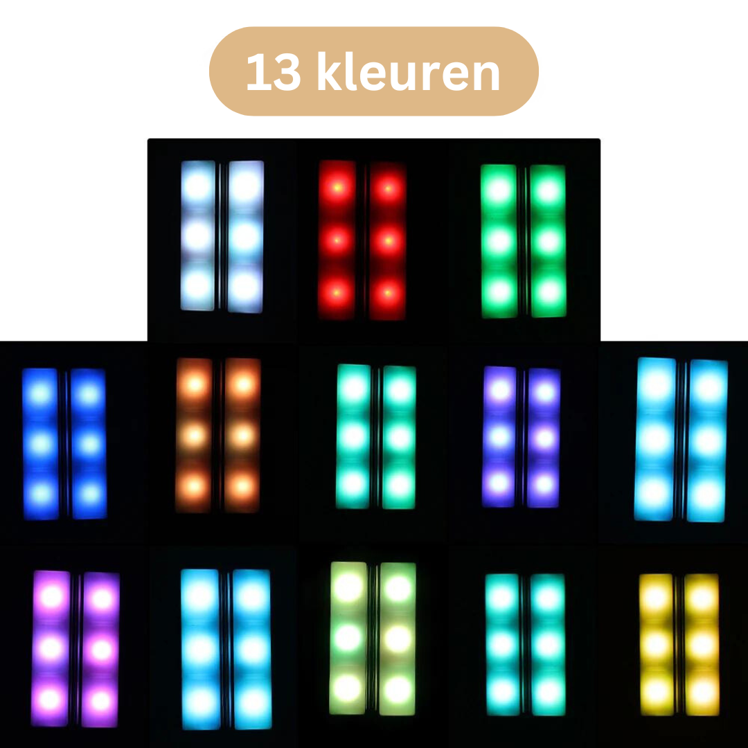 Auto Verlichting Set met Kleurende LED Lampen